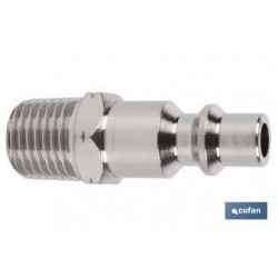 NETO - COFAN - CONECTOR AIRE ROSCA MACHO 1/4"