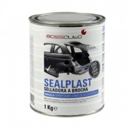 Selladora a brocha Sealplast Gris, 1 Kg. Bossauto