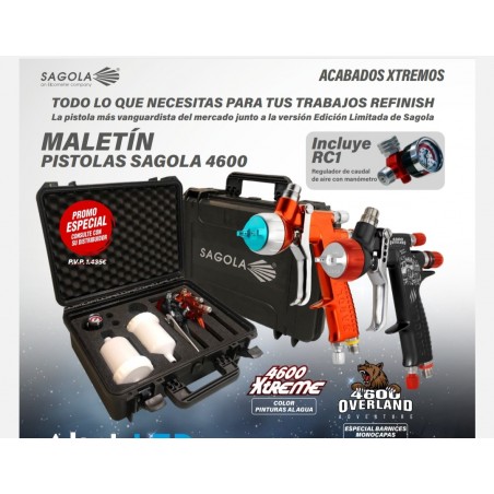 Maletin Sagola  4600 Overland 1.20XL (DVR AQUA)+ 4600 OVERLAND
