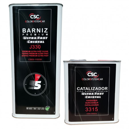 Pack Barniz CSC Premium Ultra Rápido J330 + Catalizador CSC 3315