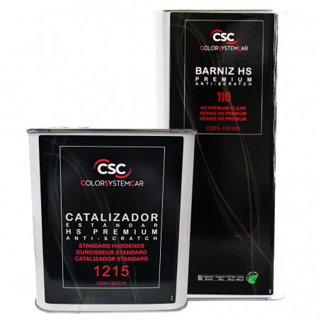 NETO kit Barniz  5 ltr. + Catalizador 2.5ltr. Antiarañazos CSC 110