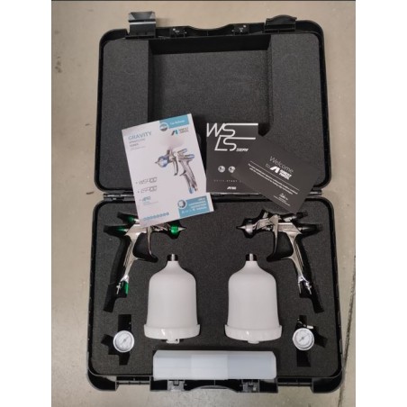 Maletín Pistolas IWATA WS400SR2-13HD ANALOGICO + LS400SR2-1.3