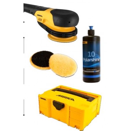 Pulidora Mirka Polaros RP600 + Maletin + Set De Pulido Gratis