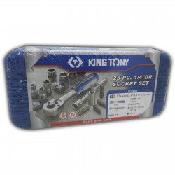 Carraca y puntas 1/4"